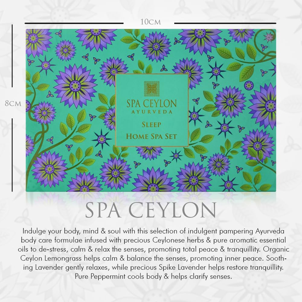 Amazon.com : Spa Ceylon SLEEP HOME SPA SET | Body Care Set & Mini
